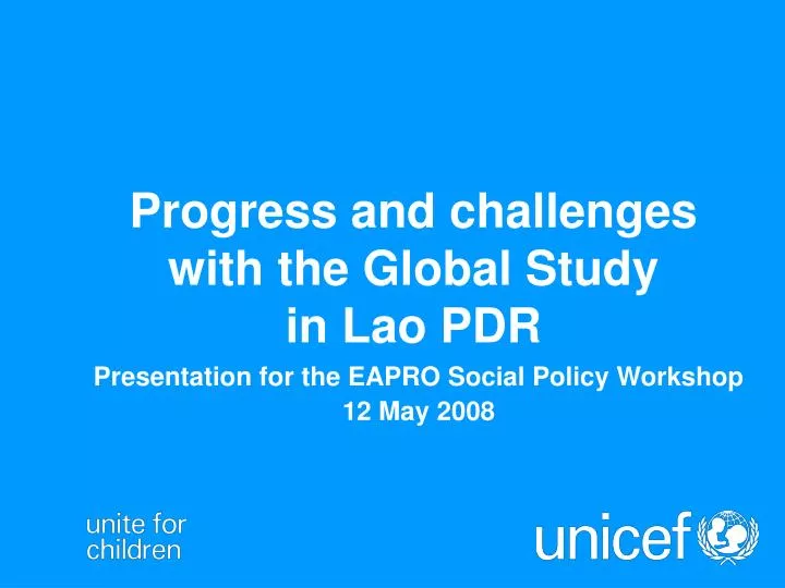 presentation for the eapro social policy workshop 12 may 2008