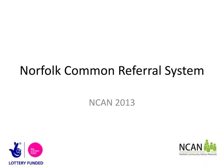 norfolk common referral system