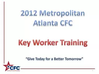 Key Worker Training