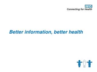 Better information, better health