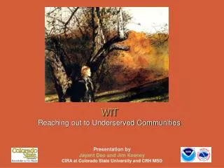 WIT Reaching out to Underserved Communities