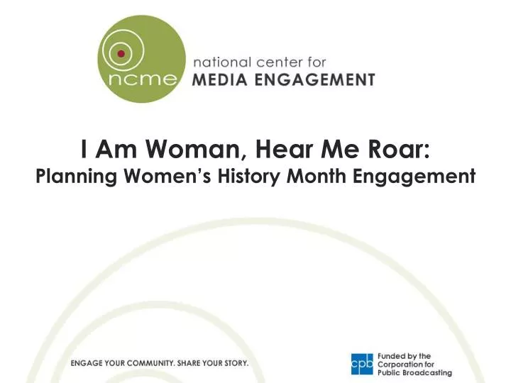 i am woman hear me roar planning women s history month engagement
