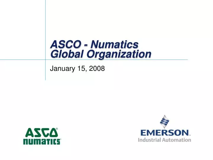asco numatics global organization