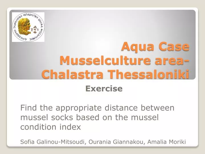 aqua case musselculture area chalastra thessaloniki