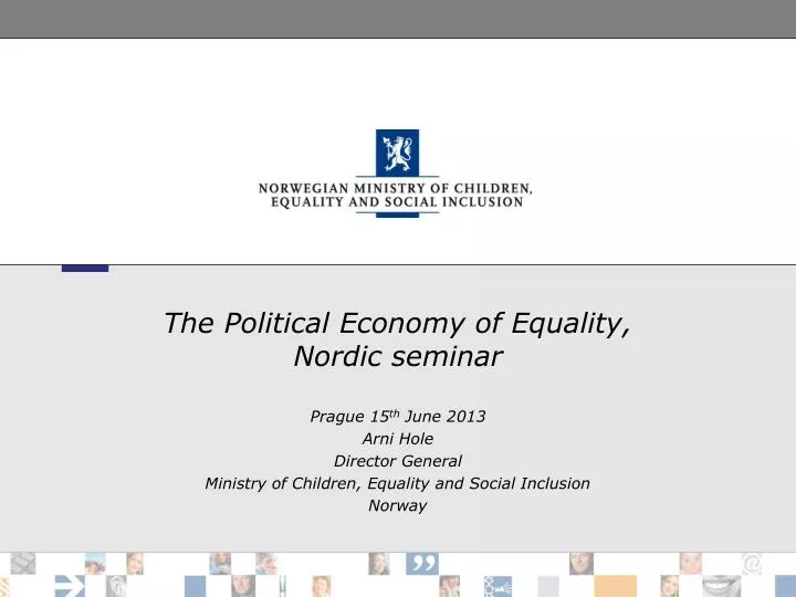 the political economy of equality nordic seminar