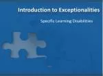 PPT - Communication Exceptionalities PowerPoint Presentation, free ...