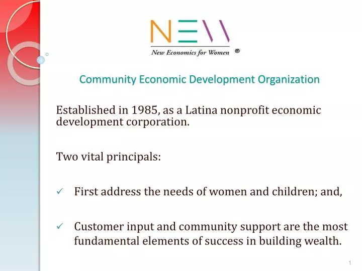 community economic development organization