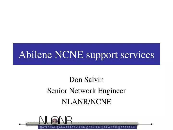 abilene ncne support services