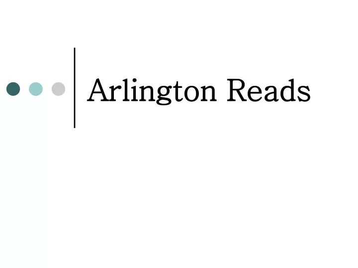 arlington reads