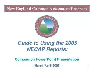 New England Common Assessment Program