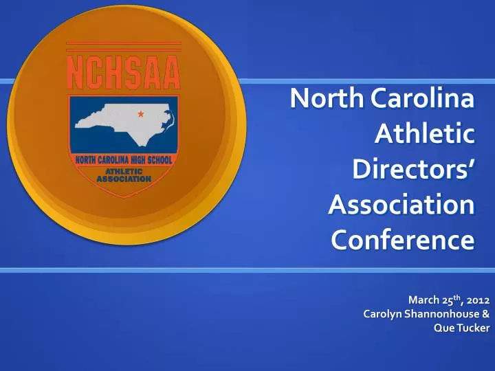 north carolina athletic directors association conference