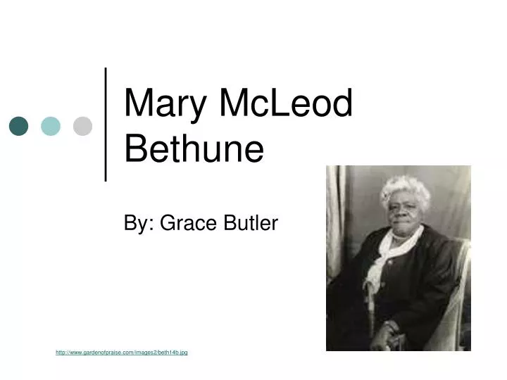 mary mcleod bethune