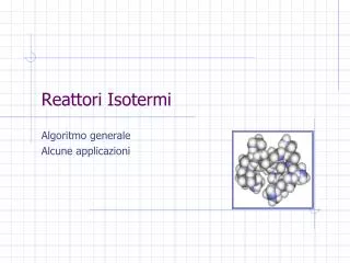 reattori isotermi