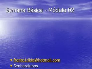 semana b sica m dulo 02