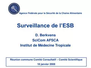 surveillance de l esb