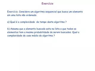 exerc cio