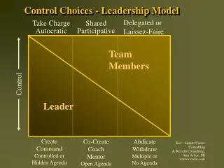 Control Choices - Leadership Model