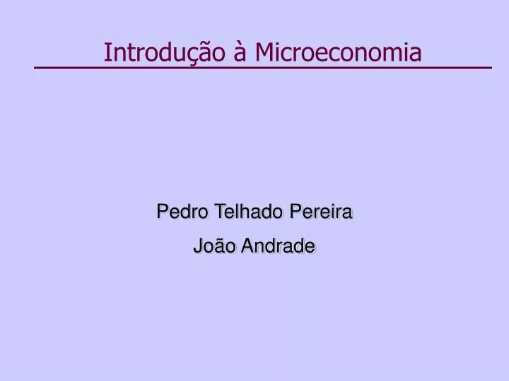 introdu o microeconomia