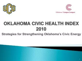 OKLAHOMA CIVIC HEALTH INDEX 2010