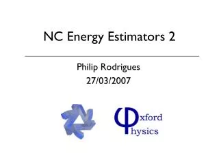 NC Energy Estimators 2