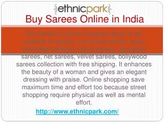 Buy Sarees online in India