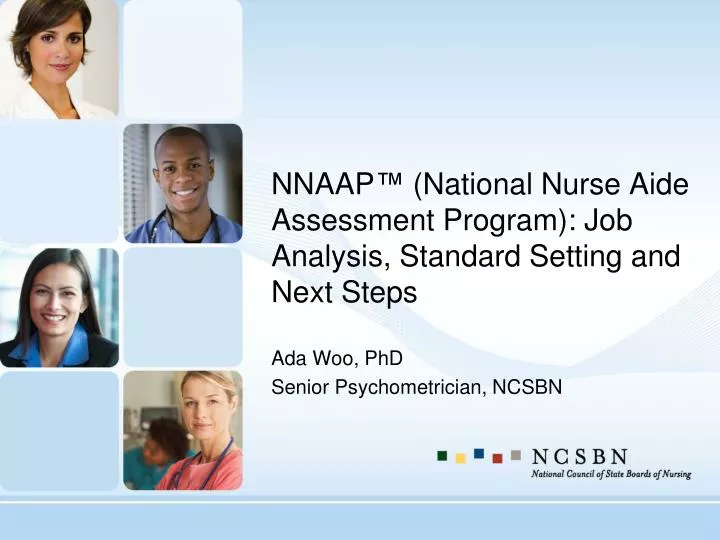 nnaap national nurse aide assessment program job analysis standard setting and next steps