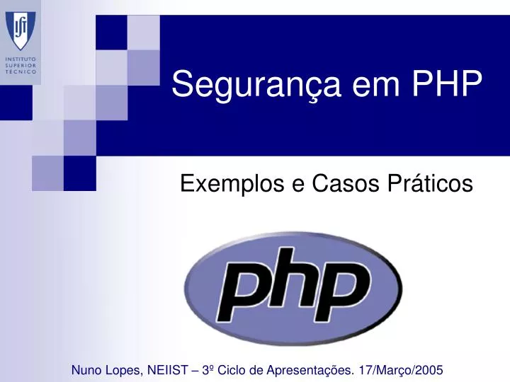 seguran a em php