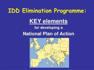 IDD Elimination Programme: