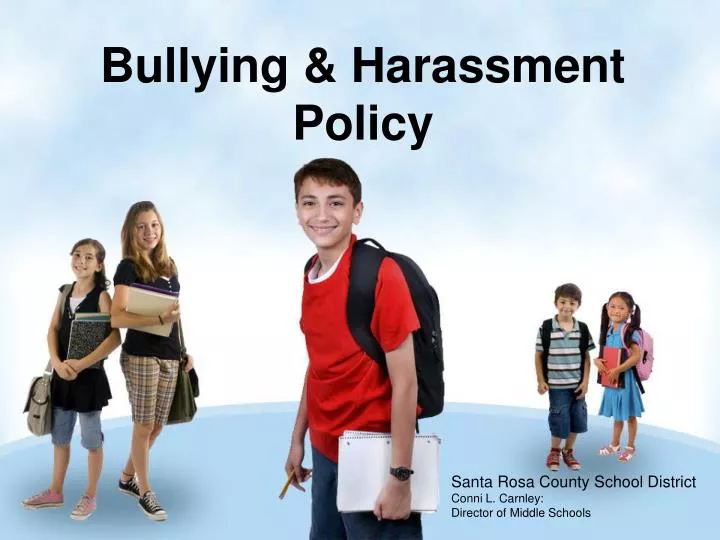 bullying harassment policy