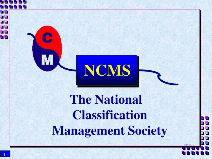 the national classification management society