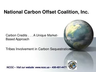 National Carbon Offset Coalition, Inc.