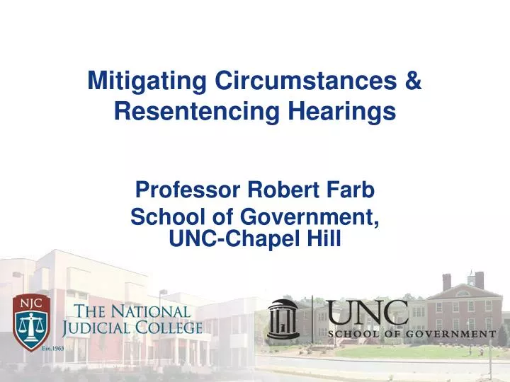 mitigating circumstances resentencing hearings