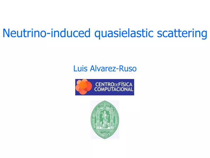 neutrino induced quasielastic scattering