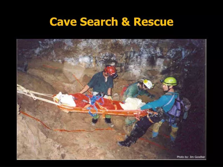cave search rescue