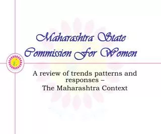 Maharashtra State Commission For Women