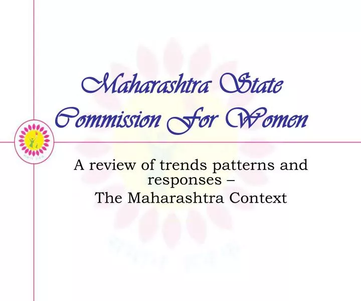a review of trends patterns and responses the maharashtra context