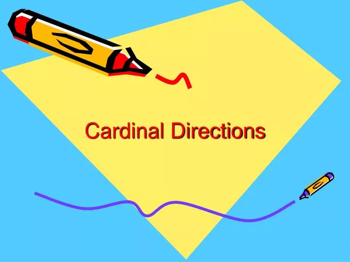 cardinal directions