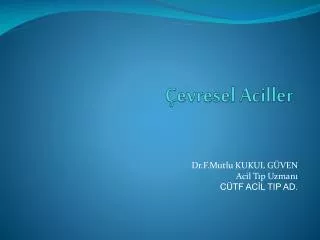 evresel aciller