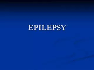 EPILEPSY