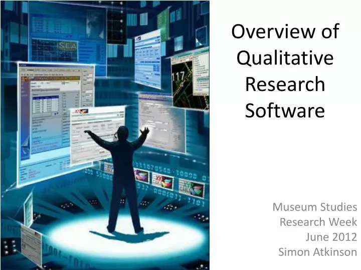 overview of qualitative research software