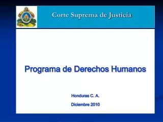 corte suprema de justicia