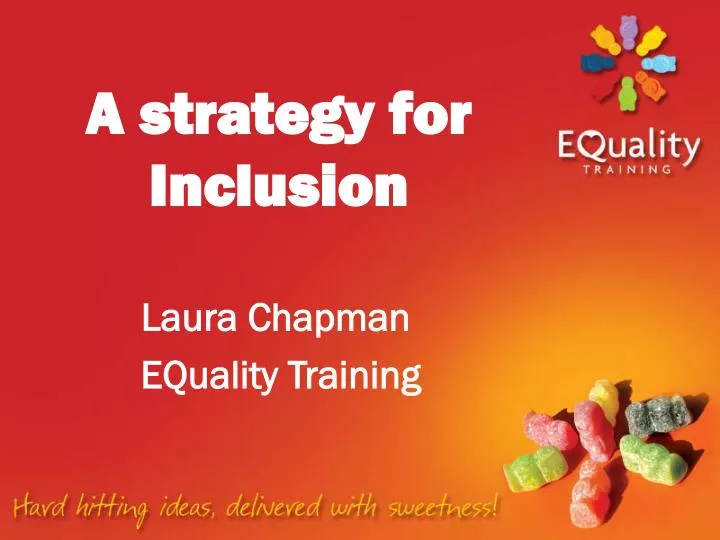 a strategy for inclusion