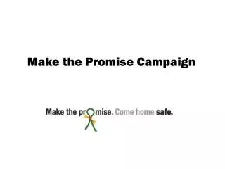 Make the Promise Campaign