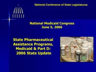 National Conference of State Legislatures