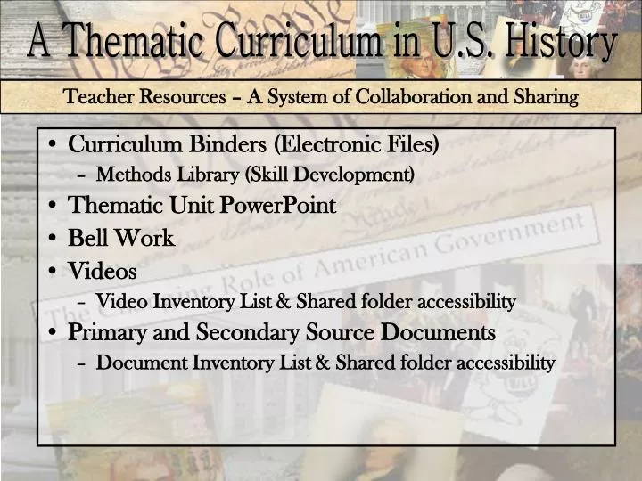 teacher resources a system of collaboration and sharing