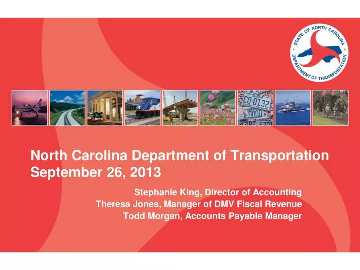 north carolina department of transportation september 26 2013