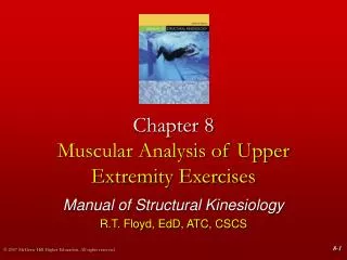 Chapter 8 Muscular Analysis of Upper Extremity Exercises