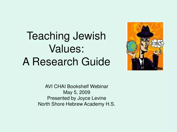 teaching jewish values a research guide