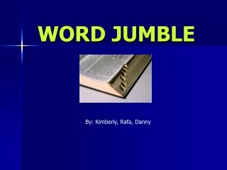 WORD JUMBLE