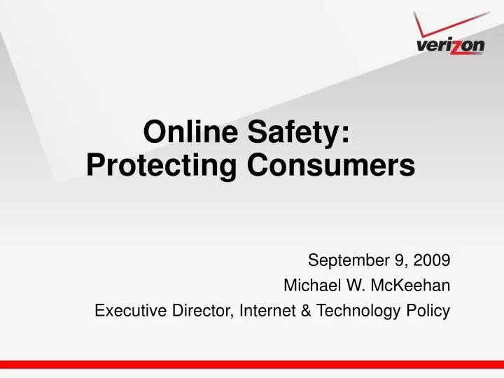 online safety protecting consumers